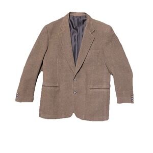 Nicholson Vintage Wool Blazer Brown Old Money  Library Academy‎ Size 42